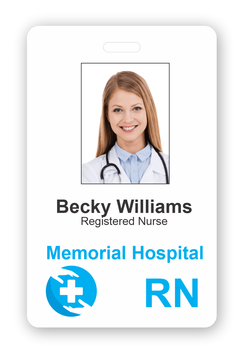 Hospital Badge Template